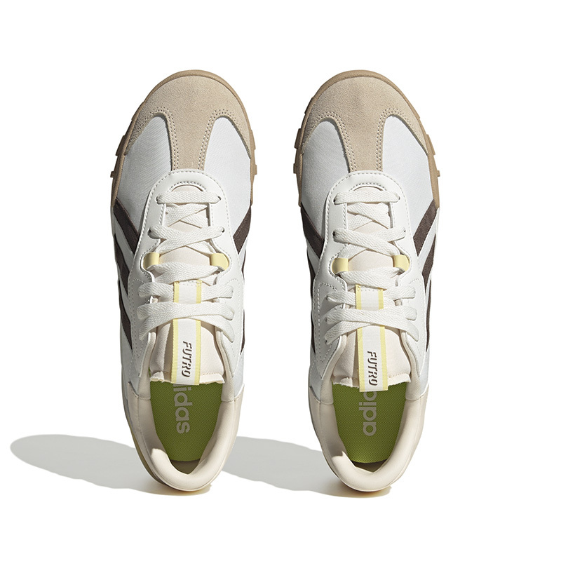 adidas neo Futro Mixr 减震防滑耐磨 低帮 运动休闲鞋 男女同款 白棕 IF8366