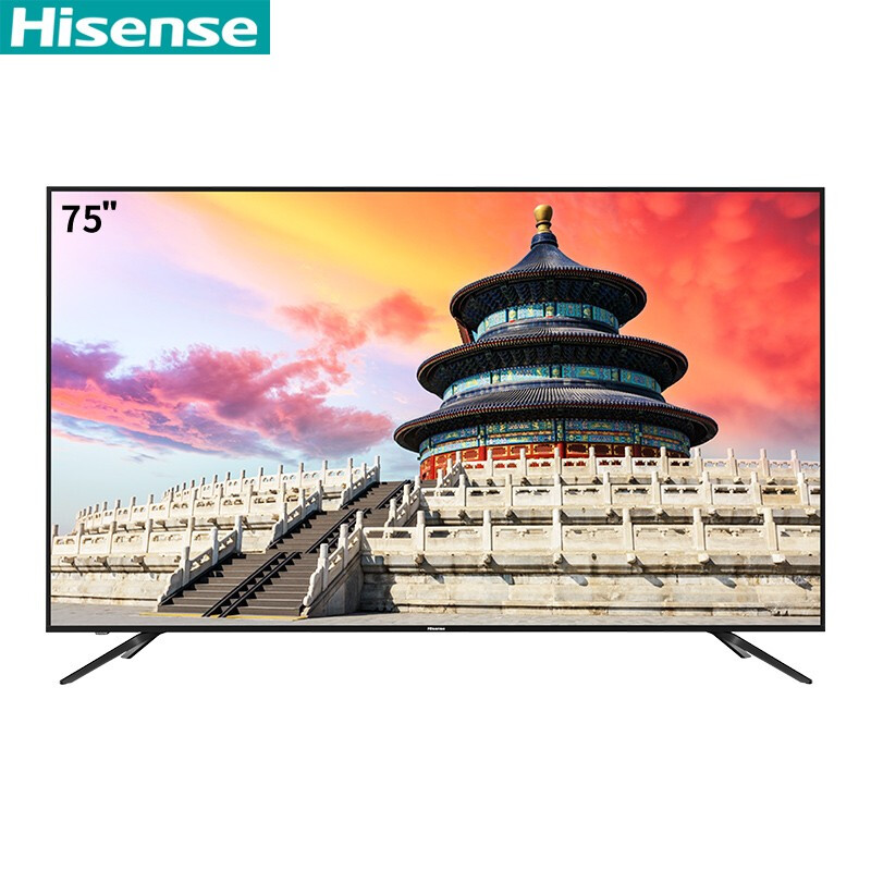 海信(Hisense)75E3D 75英寸4K超高清 智慧语音 运动防抖 人工智能电视