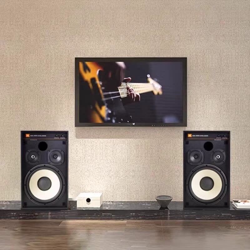 JBL 4312G 熊猫版HiFi无源音箱高端发烧级高保真监听书架箱落地箱(白色)图片