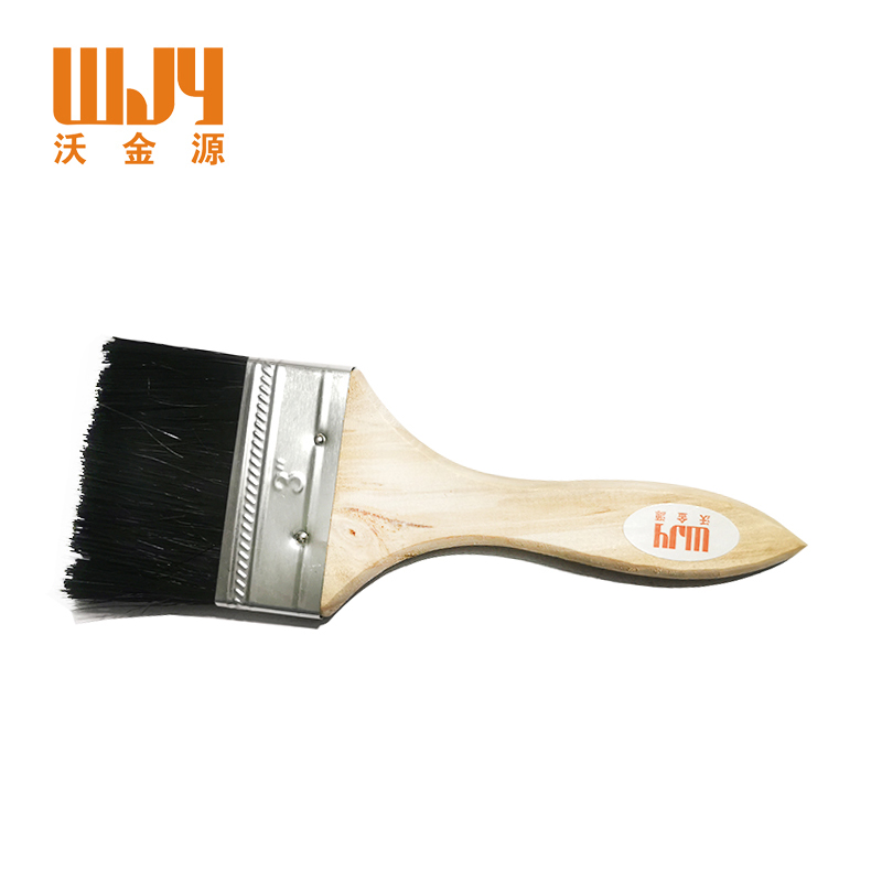 沃金源 黑鬃毛刷3寸 把高清大图
