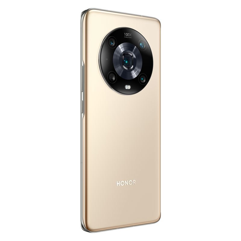 荣耀Magic4 Pro 12GB+512GB 流金 十亿色四曲屏幕 6400万潜望式长焦摄像头 骁龙8移动平台 100W有线超级快充 50W无线快充 5G手机