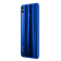 荣耀(honor）8X 4GB+64GB 魅海蓝 全网通版 移动联通电信4G手机