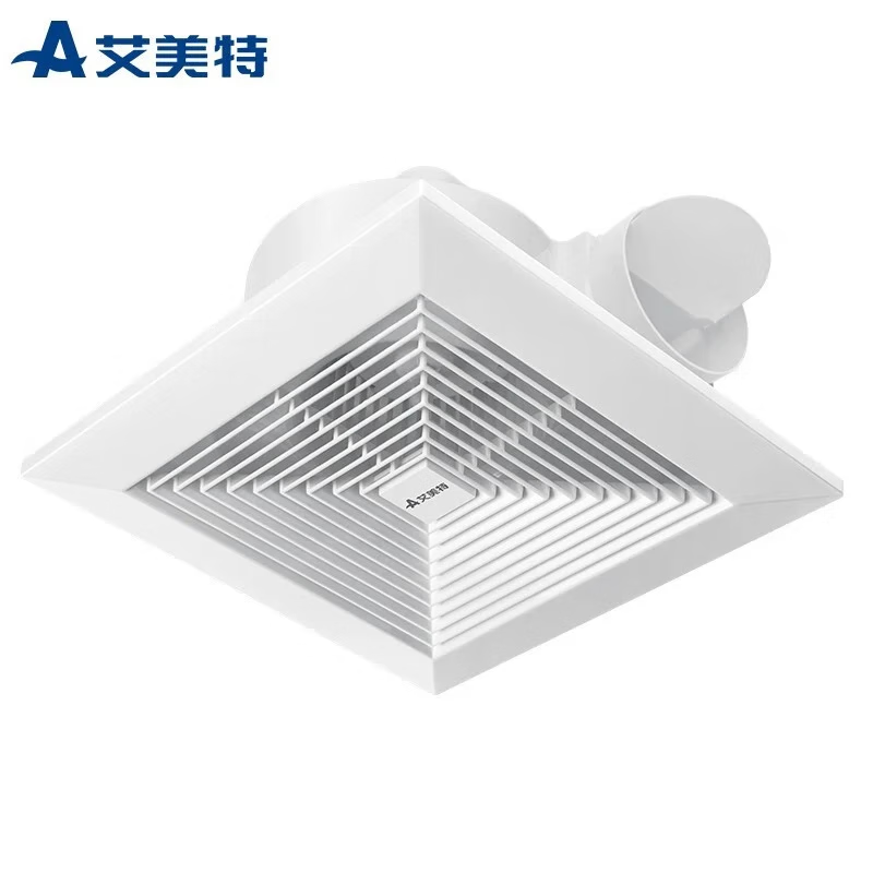 艾美特(Airmate) XC1306A 换气扇 卫生间天花吸顶排风扇 强劲动力 防潮防腐耐用 强力管道抽风机