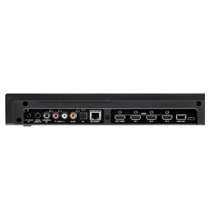 雅马哈(Yamaha)YSP-2700 家庭影院音箱 音响 回音壁条形电视音响 wifi/蓝牙/无线低音炮 黑色