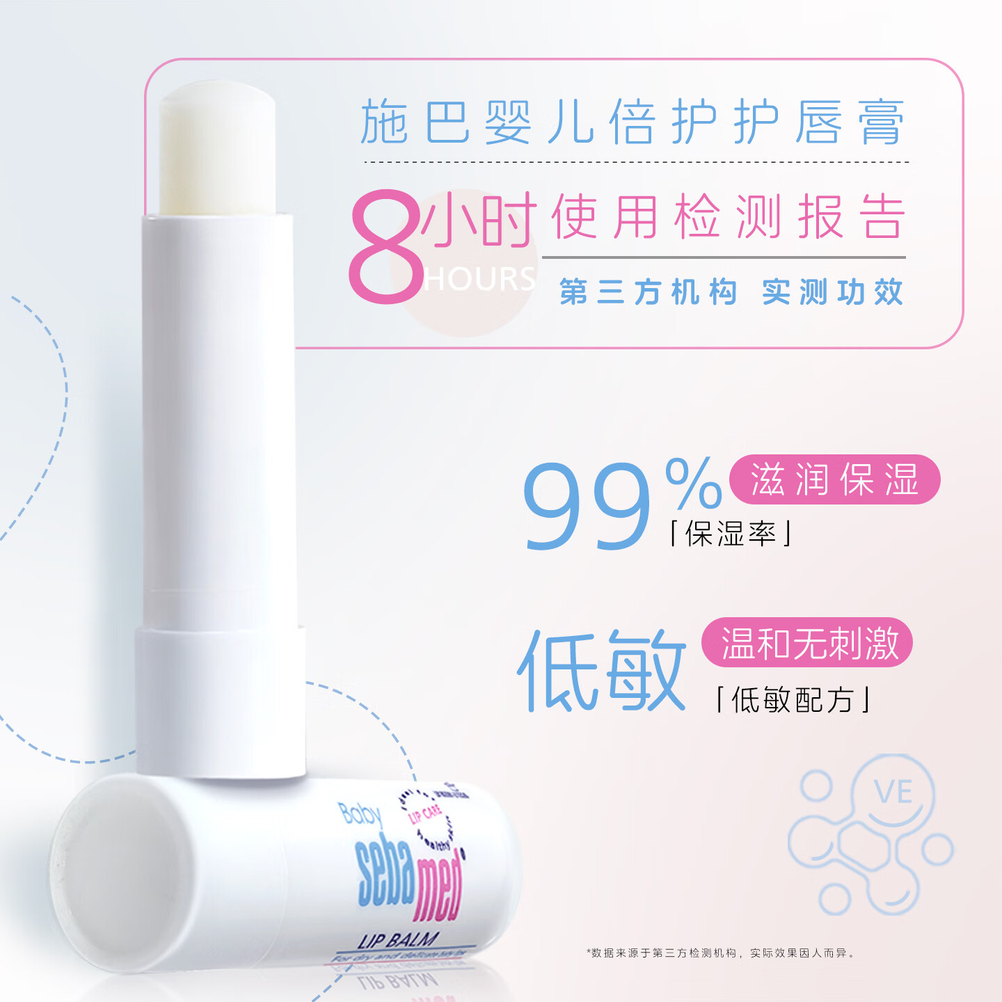 施巴(Sebamed)婴儿护唇膏4.8g 儿童婴儿宝宝润唇膏德国进口 新老包装随机发货高清大图