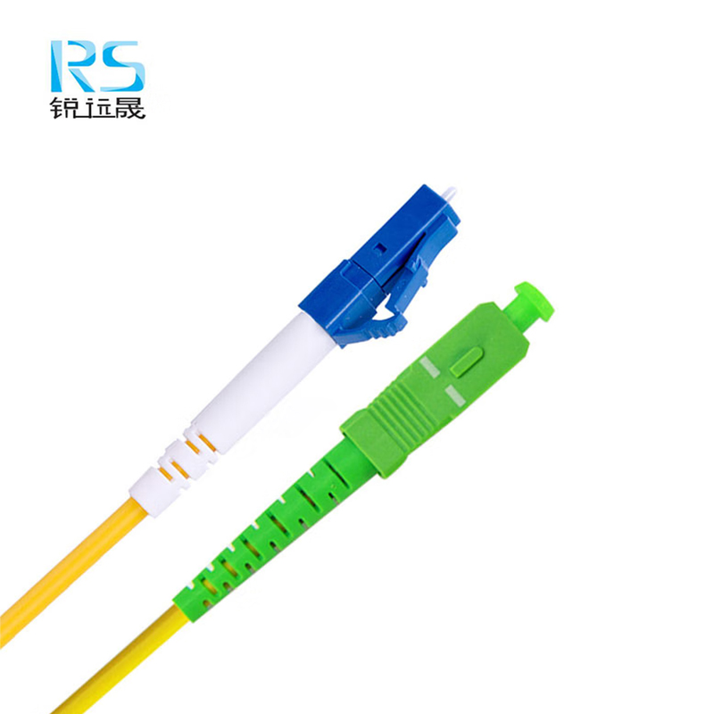 锐远晟 单模光纤尾纤 SC/APC-LC/UPC-10m 10根/包高清大图