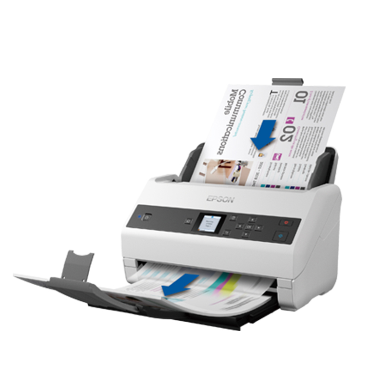 爱普生(EPSON) DS-870 A4馈纸式高速彩色文档扫描仪 双面扫描/65ppm ( 原厂三年保修 )