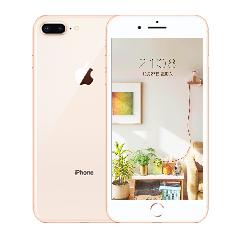 Apple/苹果 iphone8 plus 美版全新未激活全网通4G 智能手机 苹果8plus 64GB 土豪金