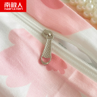 南极人(NanJiren)家纺 小碎花床上用品四件套全棉纯棉公主ins风网红床笠床单被套三件套4