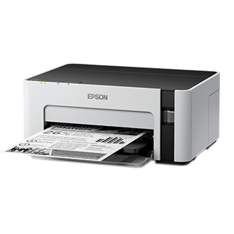 爱普生(EPSON) M1128 墨仓式 黑白无线打印机 家庭家用学生作业手机打印