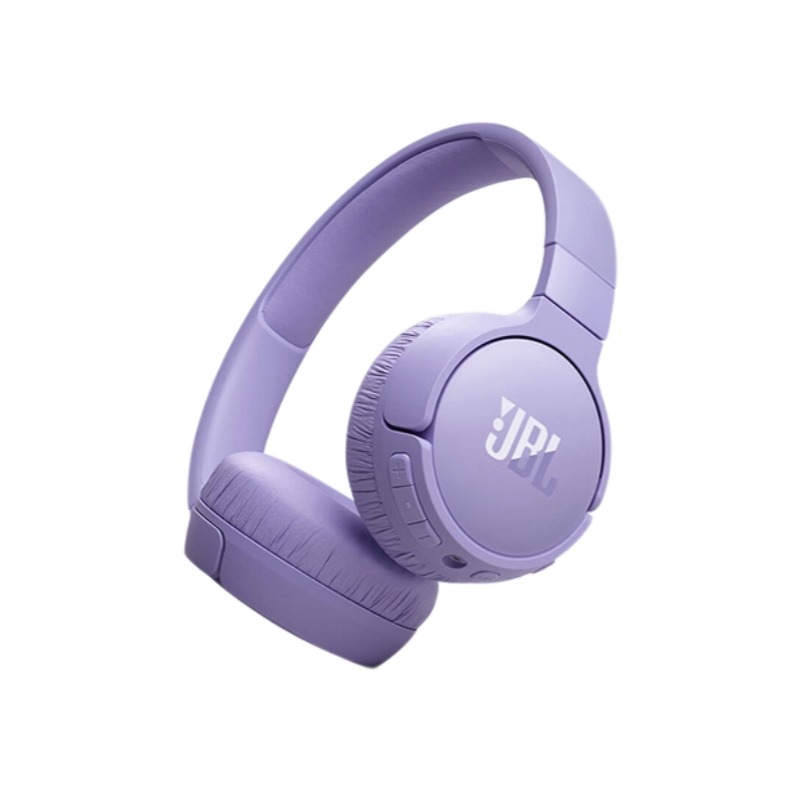 JBL T670NC头戴式耳机,青黛紫高清大图