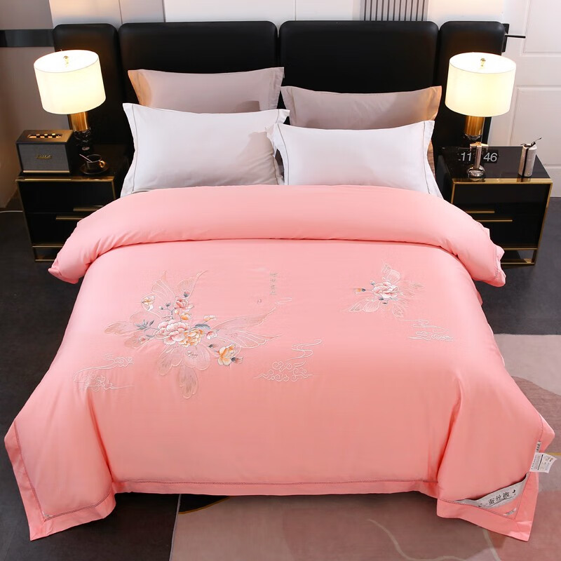 悠梦嘉居 国色天香纯蚕丝被-活套型 蝶舞 200*230cm YB-1335高清大图