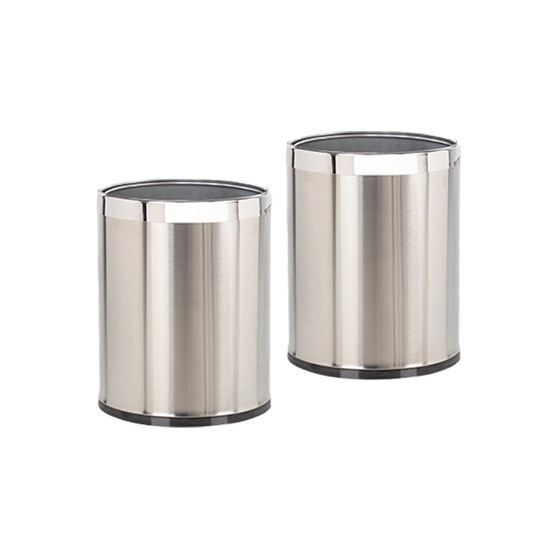 卫未来 不锈钢垃圾桶 14L单层不锈钢 个高清大图