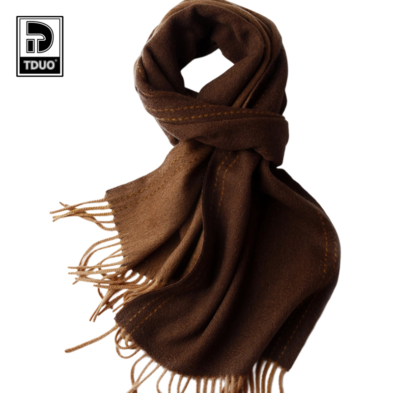TDUO秋冬双面羊毛围巾CC25 条高清大图