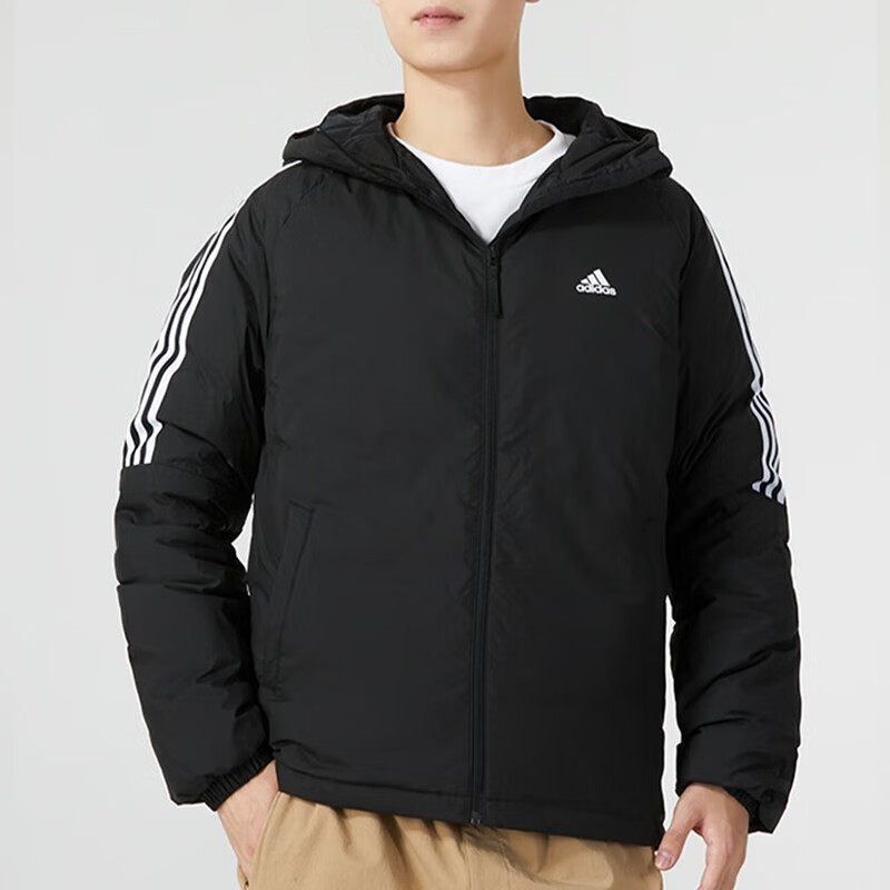 阿迪达斯 (adidas) 羽绒服男装新款运动服连帽防风保暖羽绒服休闲夹克外套IT8730 ZP高清大图