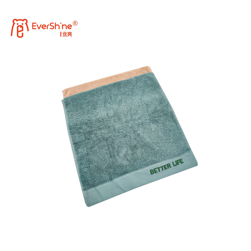 永亮毛巾蓝颜面巾90g 34*74cm/条高清大图