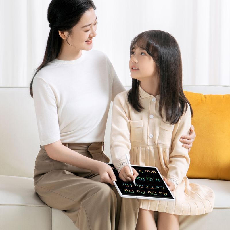 小米米家液晶小黑板多彩版儿童彩色涂鸦写字板绘画板13.5英寸高清大图