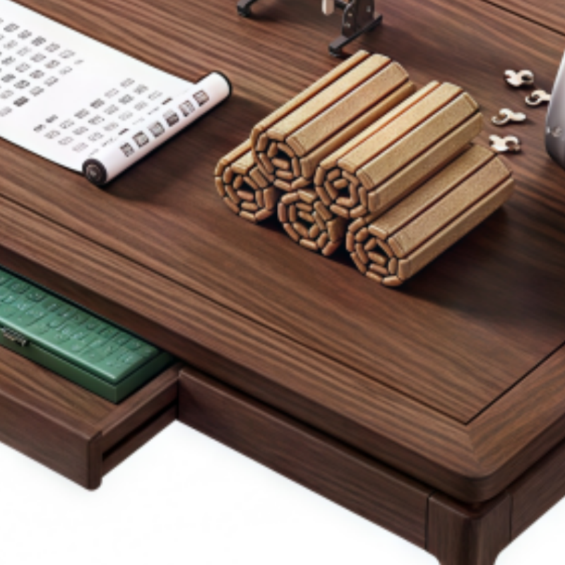 豫龙都 写字台 实木张高清大图