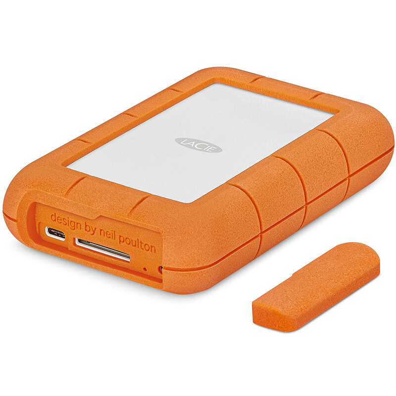LaCie 4TB USB-C/USB3.1 移动硬盘 Rugged Raid Pro 便携三防 STGW4000800