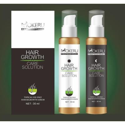 头发增长液头发生长精华素修护护发防掉发头发精华液外贸英文30ml