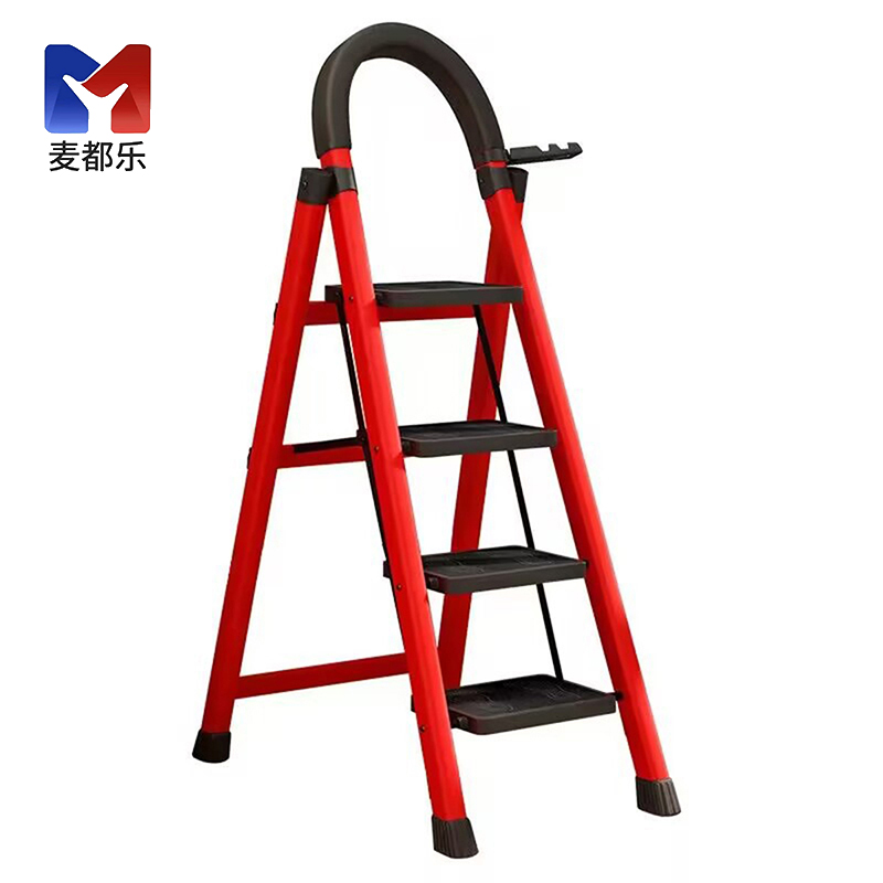 麦都乐 家用四步人字梯 152×100cm 把高清大图