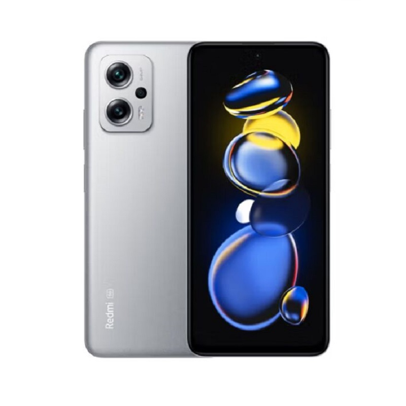 小米 Redmi Note11T Pro 原子银 6GB+128GB存储 天玑8100 67W快充 144Hz LCD屏 5G智能手机