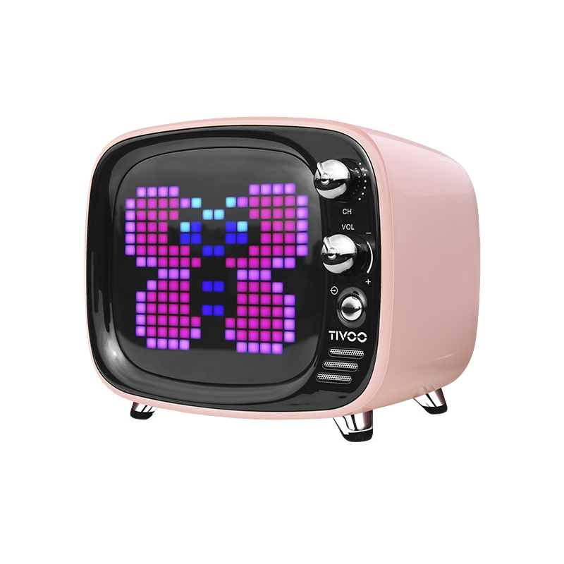 Divoom Tivoo像素电视蓝牙音箱 粉色