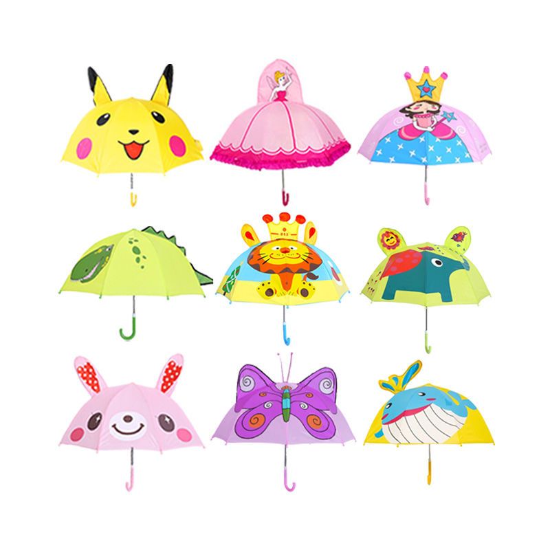 幼儿园儿童雨伞男孩女童小孩学生宝宝卡通可爱雨伞遮阳防晒伞