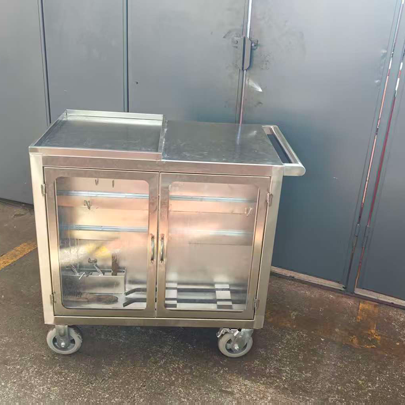 晨以橙 不锈钢多功能推工具车 950*550*900mm 台高清大图