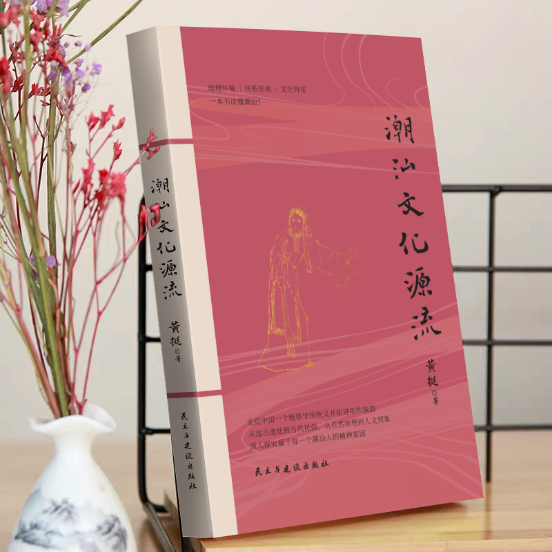 [正版]潮汕书籍 潮汕文化源流 黄挺著 一本书读懂潮汕文化历史 民俗建筑美食文化史 客家中原传统文化读本 自然地理人文现高清大图