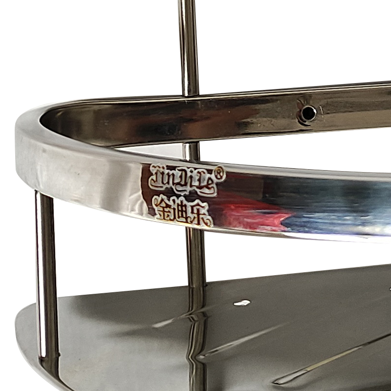 金迪乐浴室三角架壁挂转角架子加厚款23*23*35cm/组高清大图