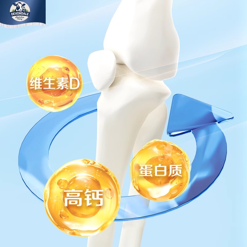 德运Devondale中老年鱼油800g奶粉高钙高蛋白调制乳粉顺心加油罐高清大图