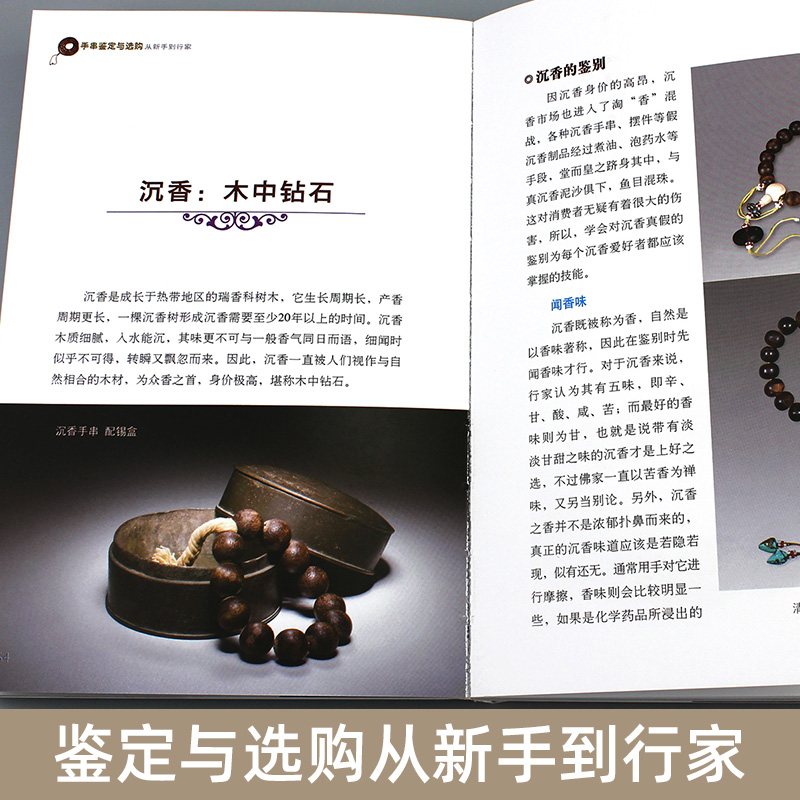 [正版]3册文玩核桃鉴定与选购从新手到行家手串鉴定与选购从新手到行家珍藏图鉴大系--佛珠·手链手串爱好者入门书收藏选购高清大图