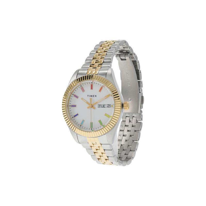 天美时timex36毫米legacyrainbow经典时尚女士石英手表