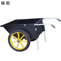 端固 翻斗车灰斗车手推车 特厚钢板3.5+充气轮 中号DM-3.5/个