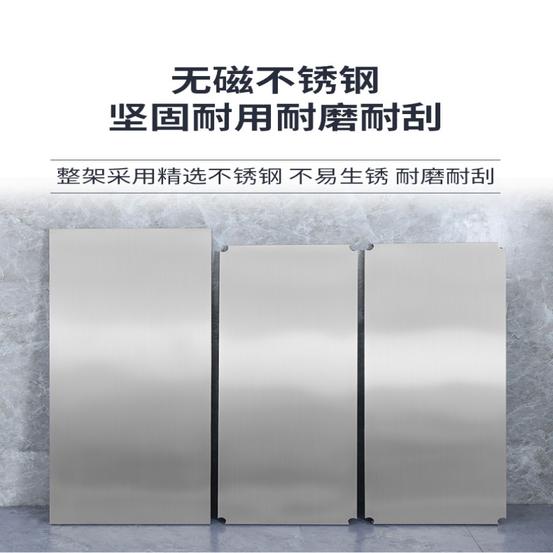 铭思达双层不锈钢工作台1600*600*800mm台高清大图