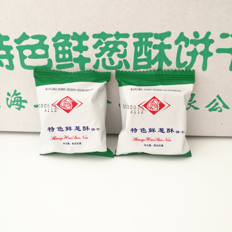 三牛食品特色鲜葱酥饼干5KG