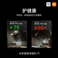 小米(Mi)米家智能净烟机P2家用油烟机厨房欧式侧吸大功率吸力吸油机智能变频一级能效CXW-165-MJ06CY