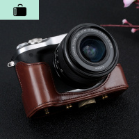 适用佳能EOSM6相机套M50M100保护套m6二代摄影包相机皮套M6IINEW LAKE M6【15-45】咖_197