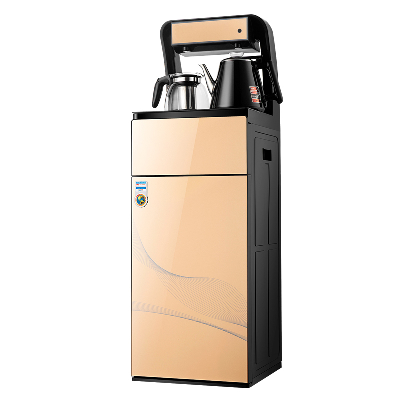 饮水机家用制冷制热下置水桶冷热两用桶装水立式柜式全自动智能茶吧机