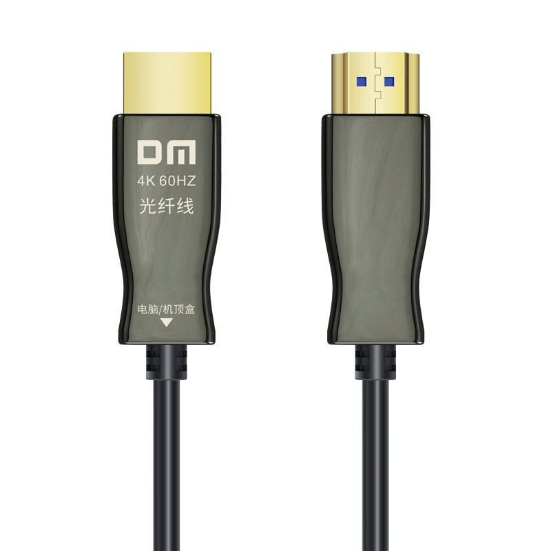大迈(DM)GQ-030 4K HDMI 2.0高清光纤线 40米(计价单位:根) 黑色高清大图