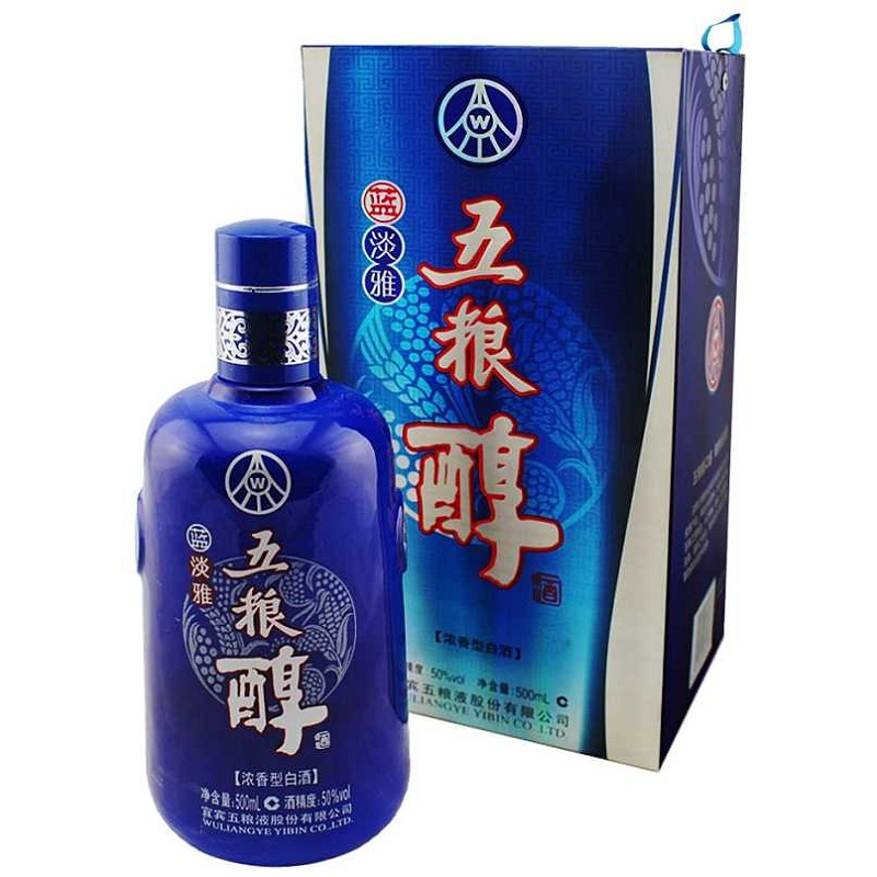 蓝淡雅五粮醇50度500ML