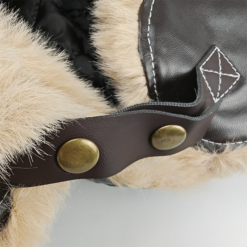 鸽护 雷锋帽 GH188QDK-咖啡色 顶高清大图