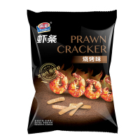 亲亲 膨化食品 虾条烧烤味40g(休闲零食)
