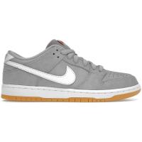 耐克(NIKE)NikeSBDunkLowPro男式休闲鞋优质灰橙生胶底板鞋