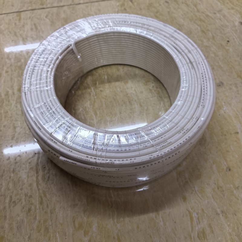 ZHE YAO DEVELOPMENT 阻燃电线 BVR 7*0.52 白色 卷高清大图
