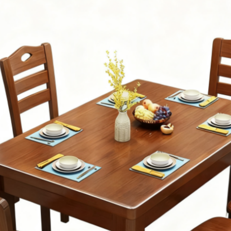 乐琪艺 餐桌120*70*75cm套高清大图