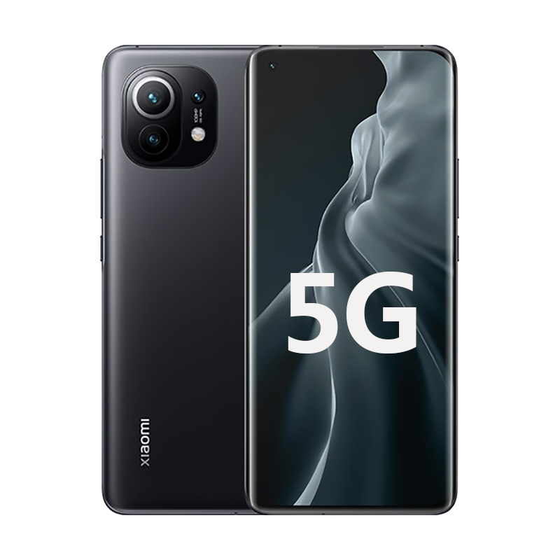 [二手9成新]小米11 5G 黑色 8G+128G 全网通安卓手机 6.81英寸曲屏骁龙888 电信移动通联通5G手机