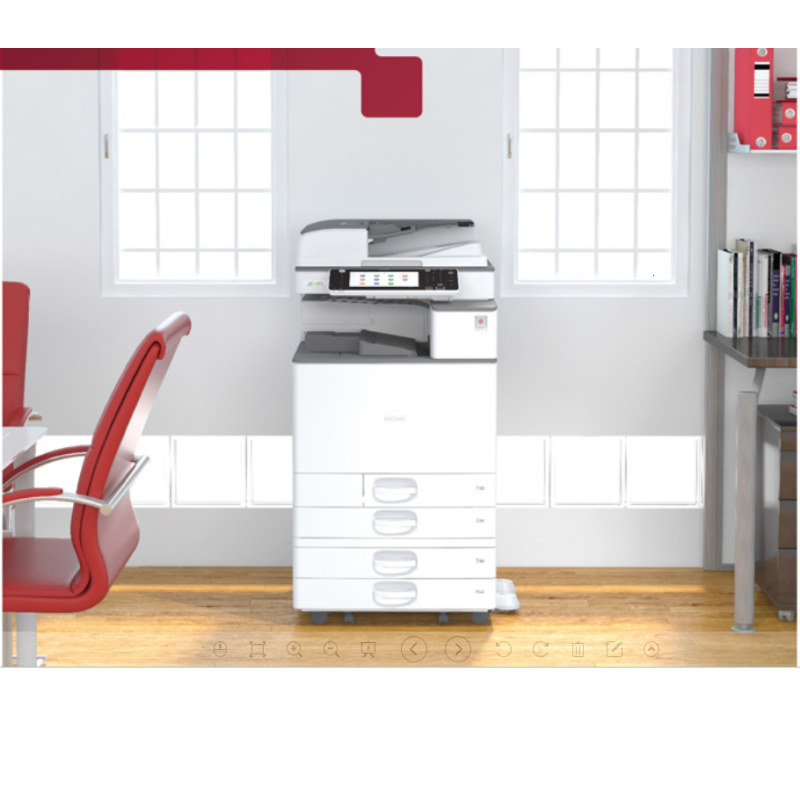 理光(RICOH) MPC2011SP A3/A4彩色网络多功能复合机 打印复印扫描 打印机 复印机 激光一体机