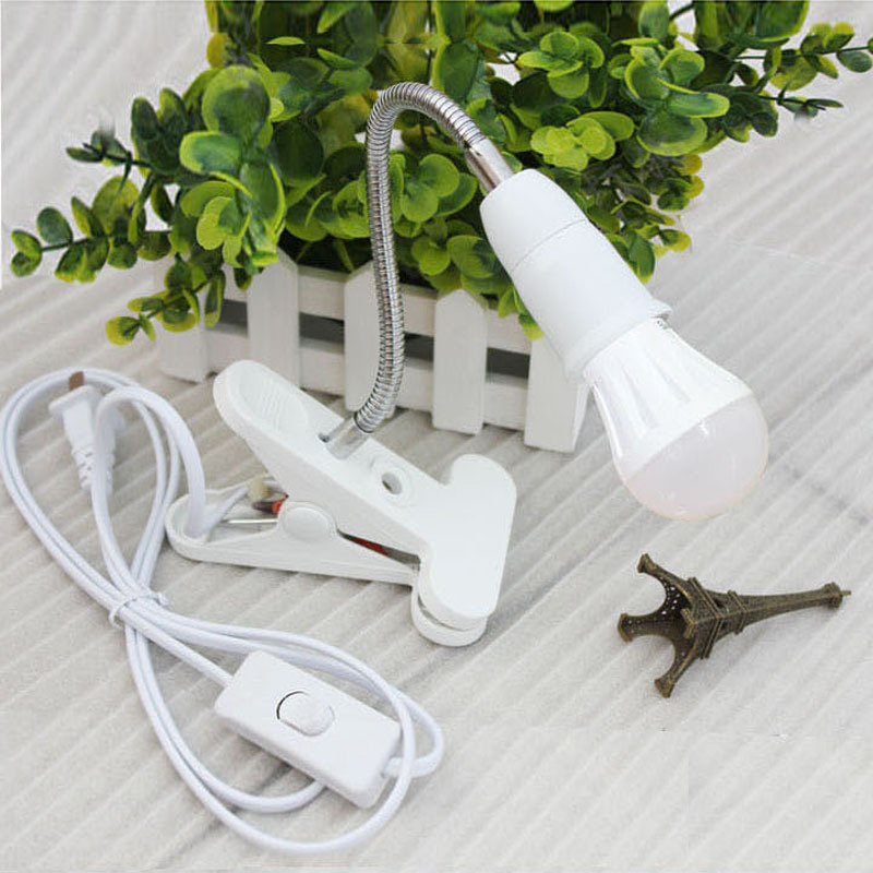 闪电客小夜灯 橱柜灯夹子灯座led夜灯万向灯座夹子床头台灯架闪电客带开关补光灯植物生长灯头 价格图片品牌报价 苏宁易购黎卫士家装建材专营店